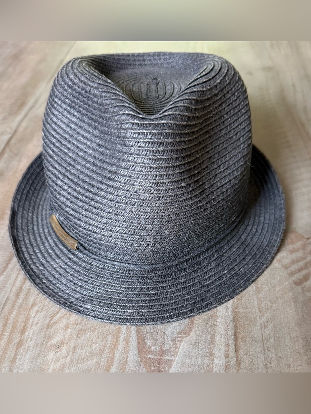 C.C Gray Black Fedora Hat